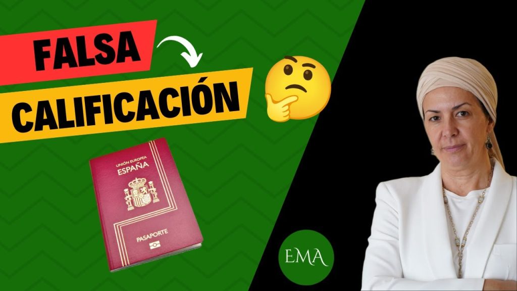 nacionalidad espanola su expediente se encuentra en calificacion