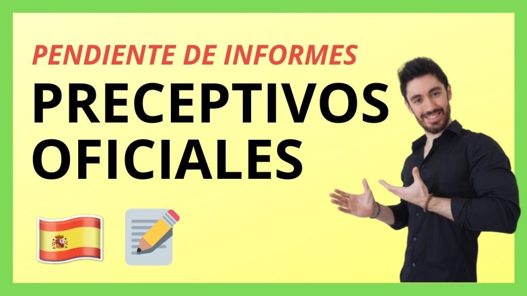 pendiente de recepcion de informes preceptivos oficiales que quiere decir